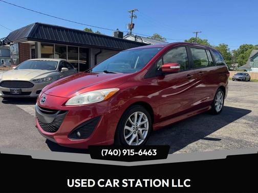 Burgundy 2013 Mazda Mazda5 Grand Touring 4dr Mini Van