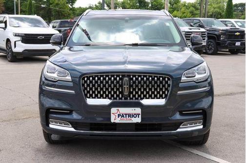 Blue Metallic 2023 Lincoln Aviator Black Label AWD