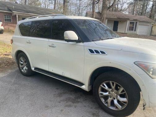 Moonlight White 2011 INFINITI QX56 Base