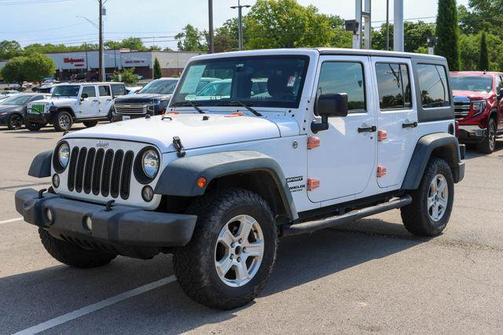Bright White Clearcoat 2015 Jeep Wrangler Unlimited Sport