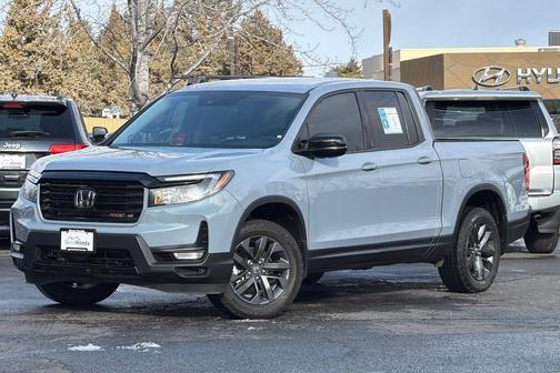 Sonic Gray Pearl 2023 Honda Ridgeline Truck
