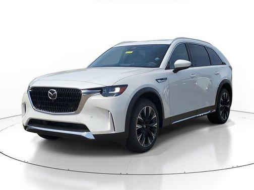 Rhodium White Premium 2026 Mazda CX-90 PHEV Premium Plus