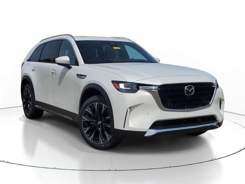 Rhodium White Premium 2026 Mazda CX-90 PHEV Premium Plus