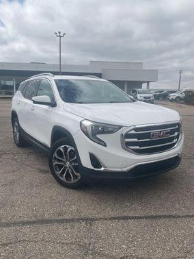 Summit White 2019 GMC Terrain SLT