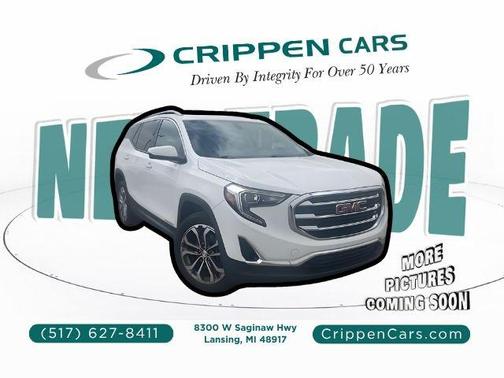 Summit White 2019 GMC Terrain SLT