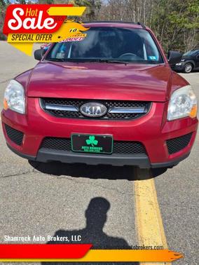 Volcanic Red 2010 Kia Sportage LX