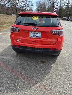 Spitfire Orange Clearcoat 2017 Jeep New Compass Sport