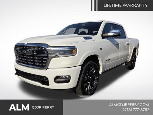 Bright White Clearcoat 2026 RAM 1500 Longhorn