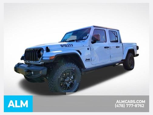 Bright White Clearcoat 2026 Jeep Gladiator Willys 4x4