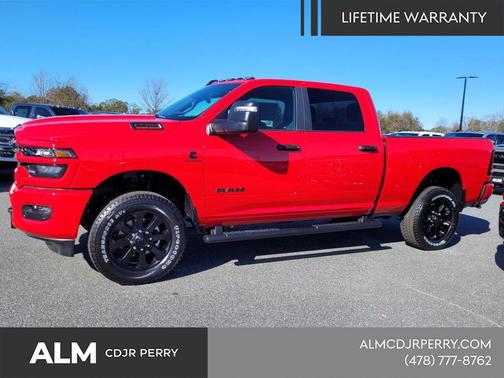 Flame Red Clearcoat 2026 RAM 2500 Big Horn Crew Cab 4x4 6'4' Box