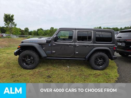 Granite Crystal Metallic Clearcoat 2025 Jeep Wrangler 4xe Willys