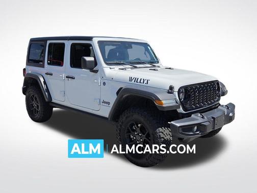 Bright White Clearcoat 2025 Jeep Wrangler 4xe Willys