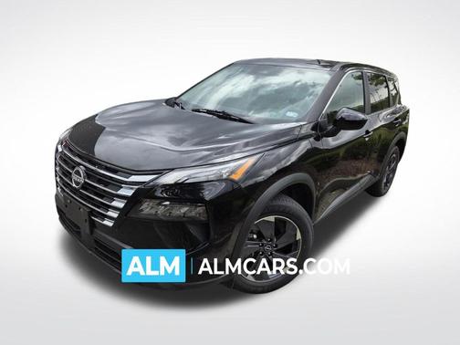 Super Black 2025 Nissan Rogue SV