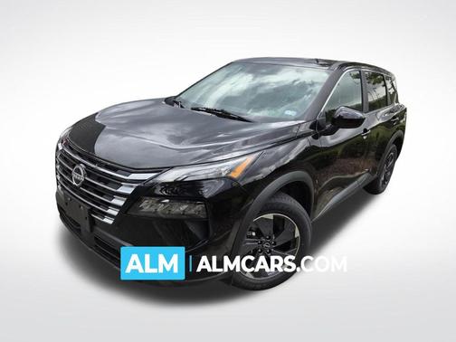 Super Black 2025 Nissan Rogue SV