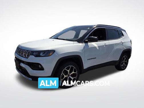 Bright White Clearcoat 2025 Jeep Compass Limited