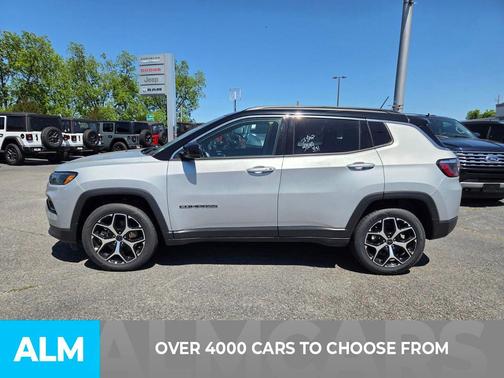 Silver Zynith Metallic Clearcoat 2025 Jeep Compass Limited