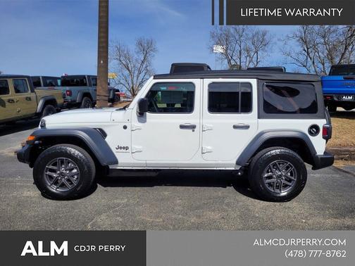 Bright White Clearcoat 2026 Jeep Wrangler Sport S
