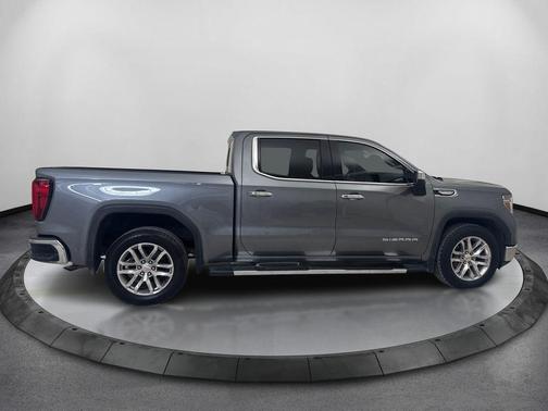 Satin Steel Metallic 2021 GMC Sierra 1500 SLT