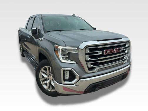 Satin Steel Metallic 2021 GMC Sierra 1500 SLT
