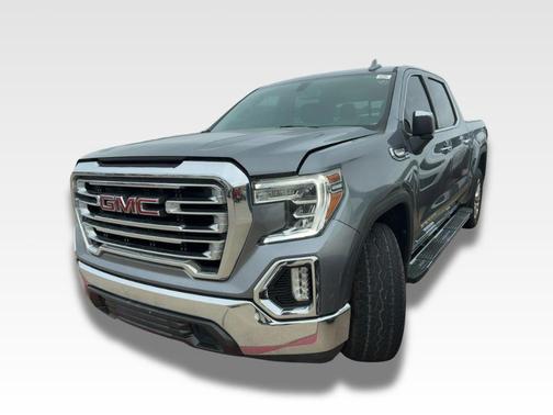 Satin Steel Metallic 2021 GMC Sierra 1500 SLT Truck