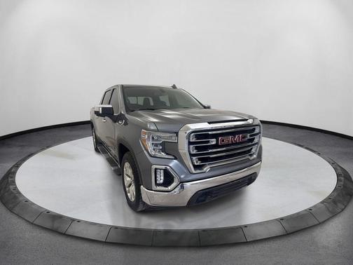 Satin Steel Metallic 2021 GMC Sierra 1500 SLT