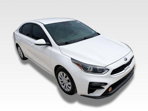Clear White 2020 Kia Forte FE