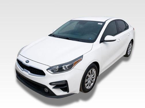 Clear White 2020 Kia Forte FE