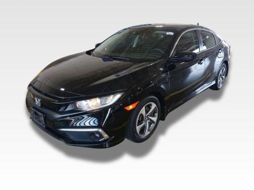 Crystal Black Pearl 2019 Honda Civic LX