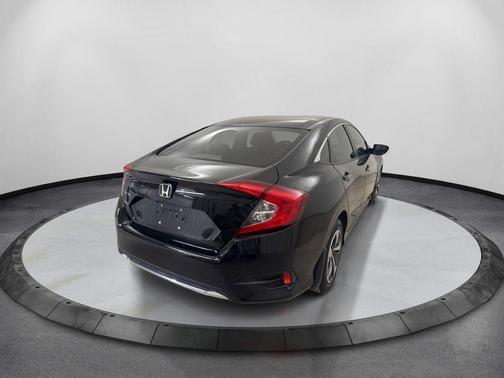 Crystal Black Pearl 2019 Honda Civic LX
