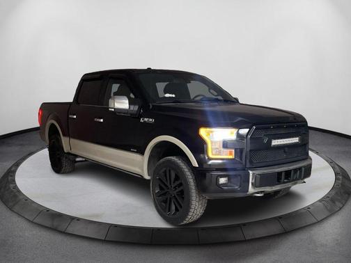 Shadow Black 2017 Ford F-150 Platinum