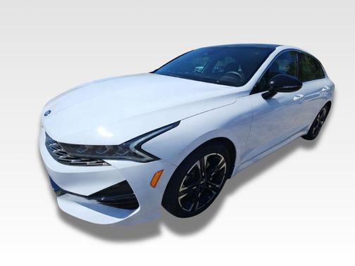 Glacial White Pearl 2021 Kia K5 GT-Line