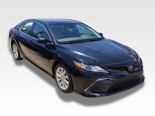 Midnight Black Metallic 2022 Toyota Camry LE