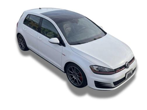 Pure White 2016 Volkswagen Golf GTI 2.0T SE w/Performance Package 4-Door