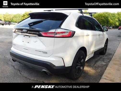 STAR WHITE 2020 Ford Edge Titanium