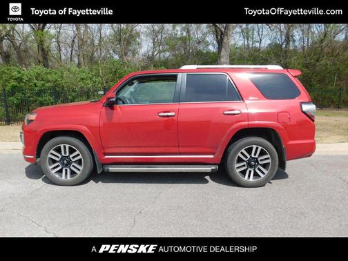 Barcelona Red Metallic 2018 Toyota 4Runner Limited