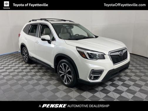 Crystal White Pearl 2021 Subaru Forester Limited