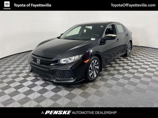 Crystal Black Pearl 2018 Honda Civic LX