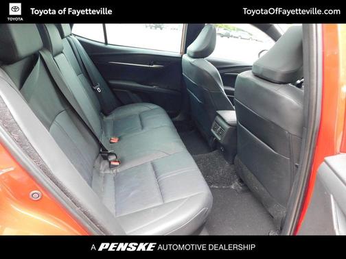 Supersonic Red/Midnight Black Metallic 2025 Toyota Camry XSE