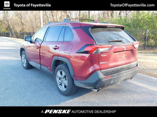 Ruby Flare Pearl 2025 Toyota RAV4 Hybrid LE