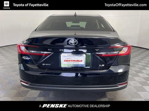Midnight Black Metallic 2025 Toyota Camry LE