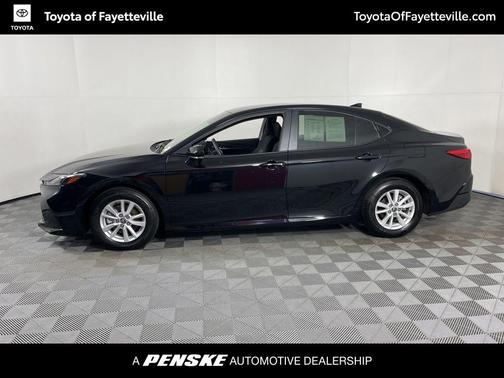 Midnight Black Metallic 2025 Toyota Camry LE