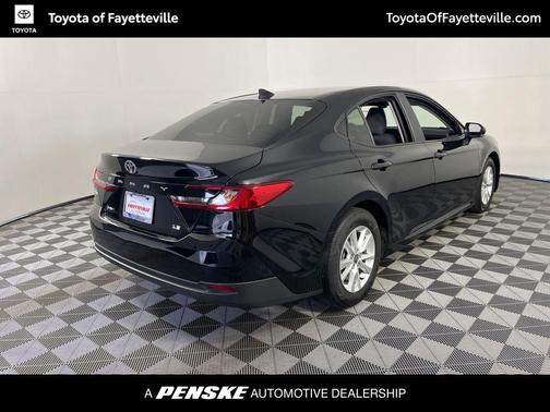 Midnight Black Metallic 2025 Toyota Camry LE
