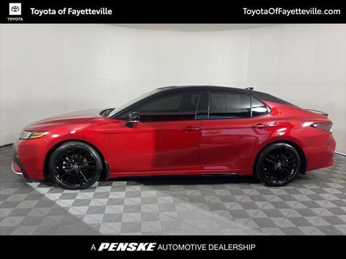 Supersonic Red/Midnight Black Metallic 2024 Toyota Camry XSE