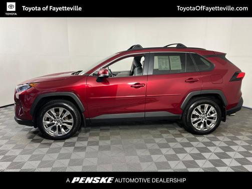 Ruby Flare Pearl 2021 Toyota RAV4 XLE Premium