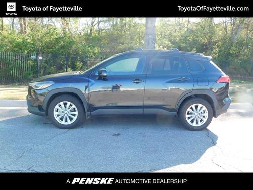 Jet Black 2022 Toyota Corolla Cross LE