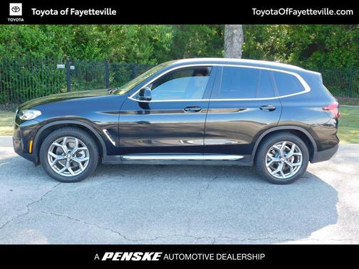 Black Sapphire Metallic 2023 BMW X3 xDrive30i