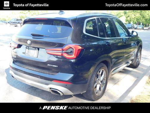 Black Sapphire Metallic 2023 BMW X3 xDrive30i