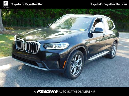Black Sapphire Metallic 2023 BMW X3 xDrive30i