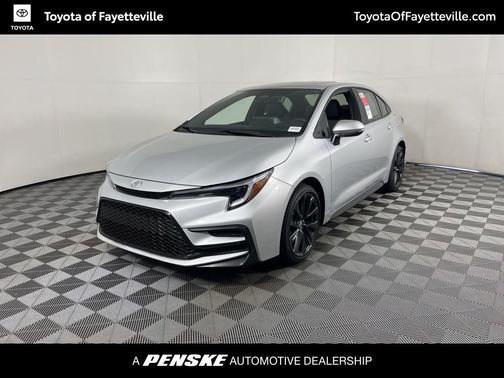 Classic Silver Metallic 2026 Toyota Corolla XSE