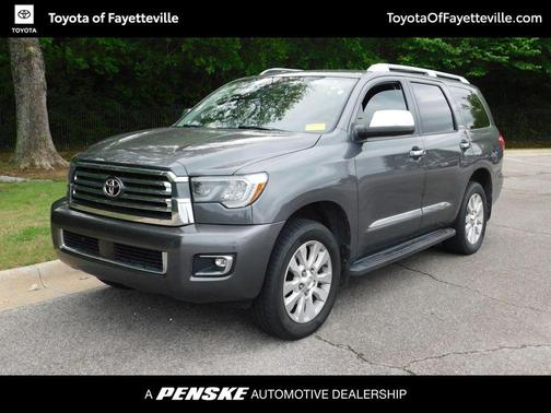 Magnetic Gray Metallic 2021 Toyota Sequoia Platinum